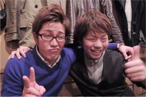 遊びまくる大学時代